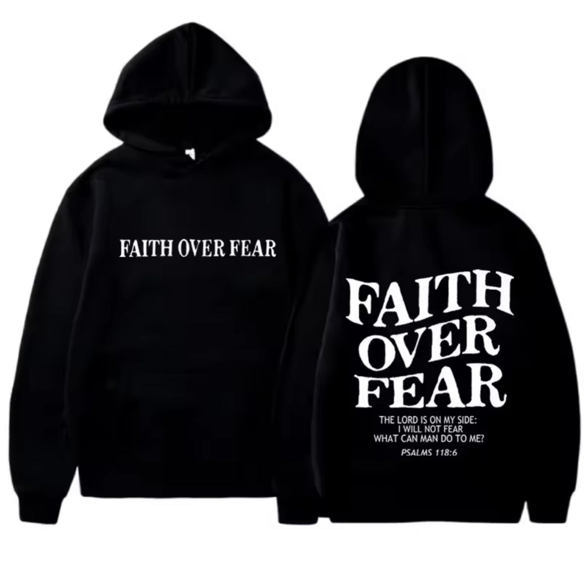 "FAITH OVER FEAR" Hoodie