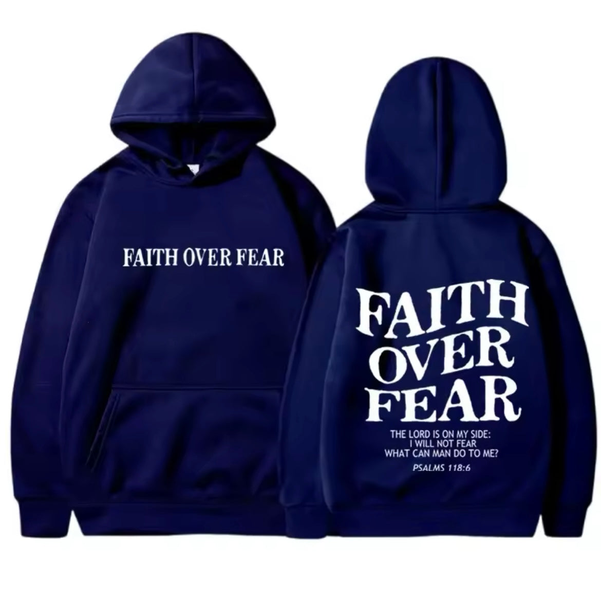 "FAITH OVER FEAR" Hoodie
