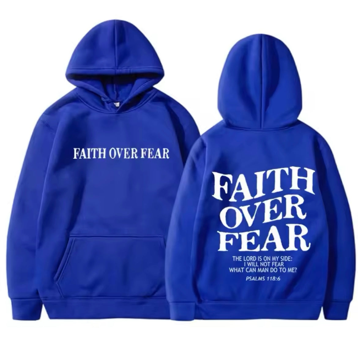 "FAITH OVER FEAR" Hoodie