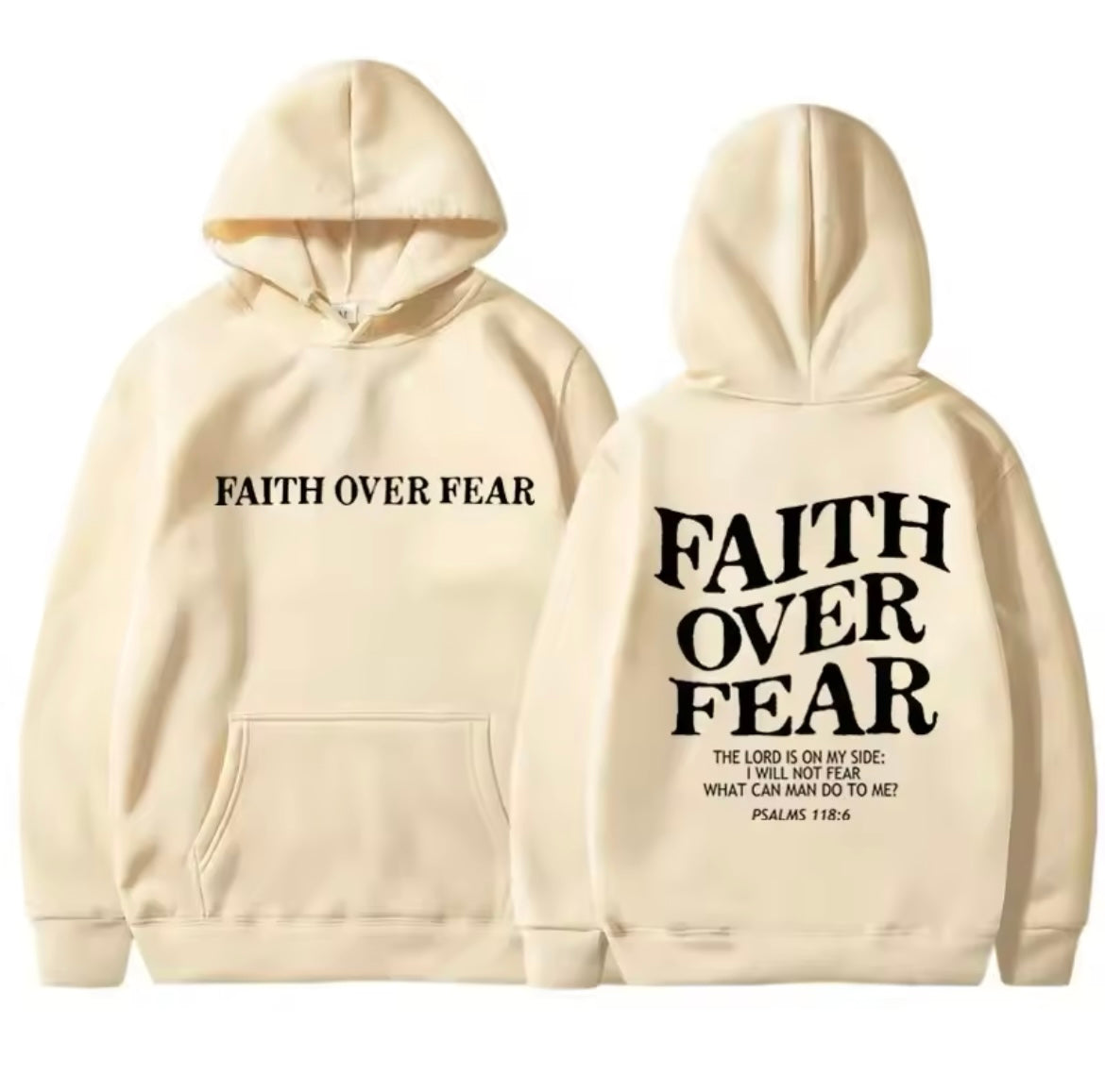 "FAITH OVER FEAR" Hoodie
