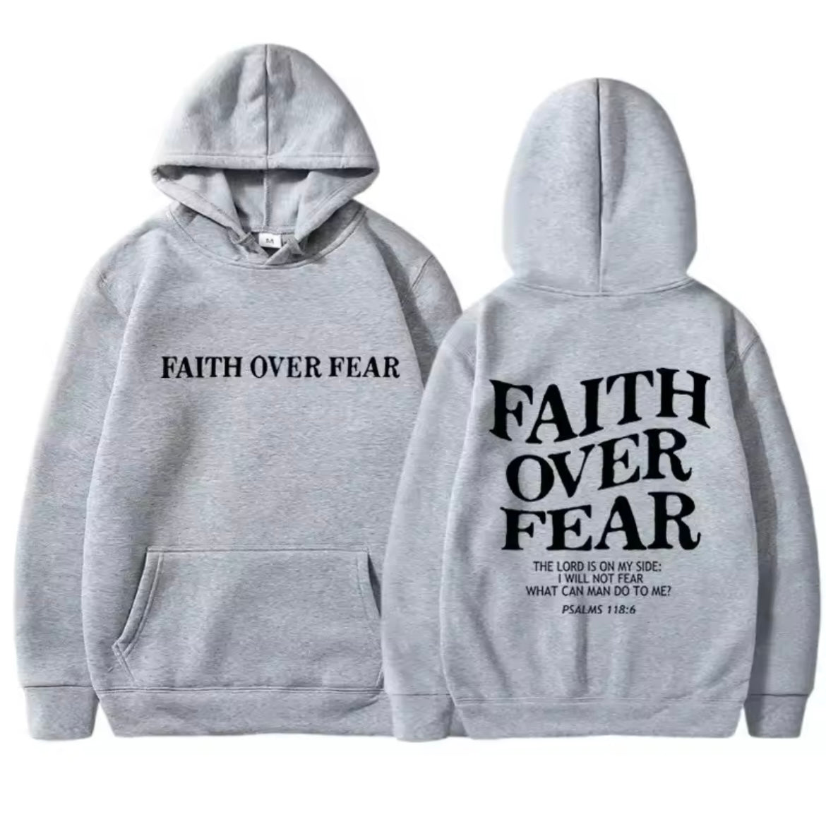 "FAITH OVER FEAR" Hoodie