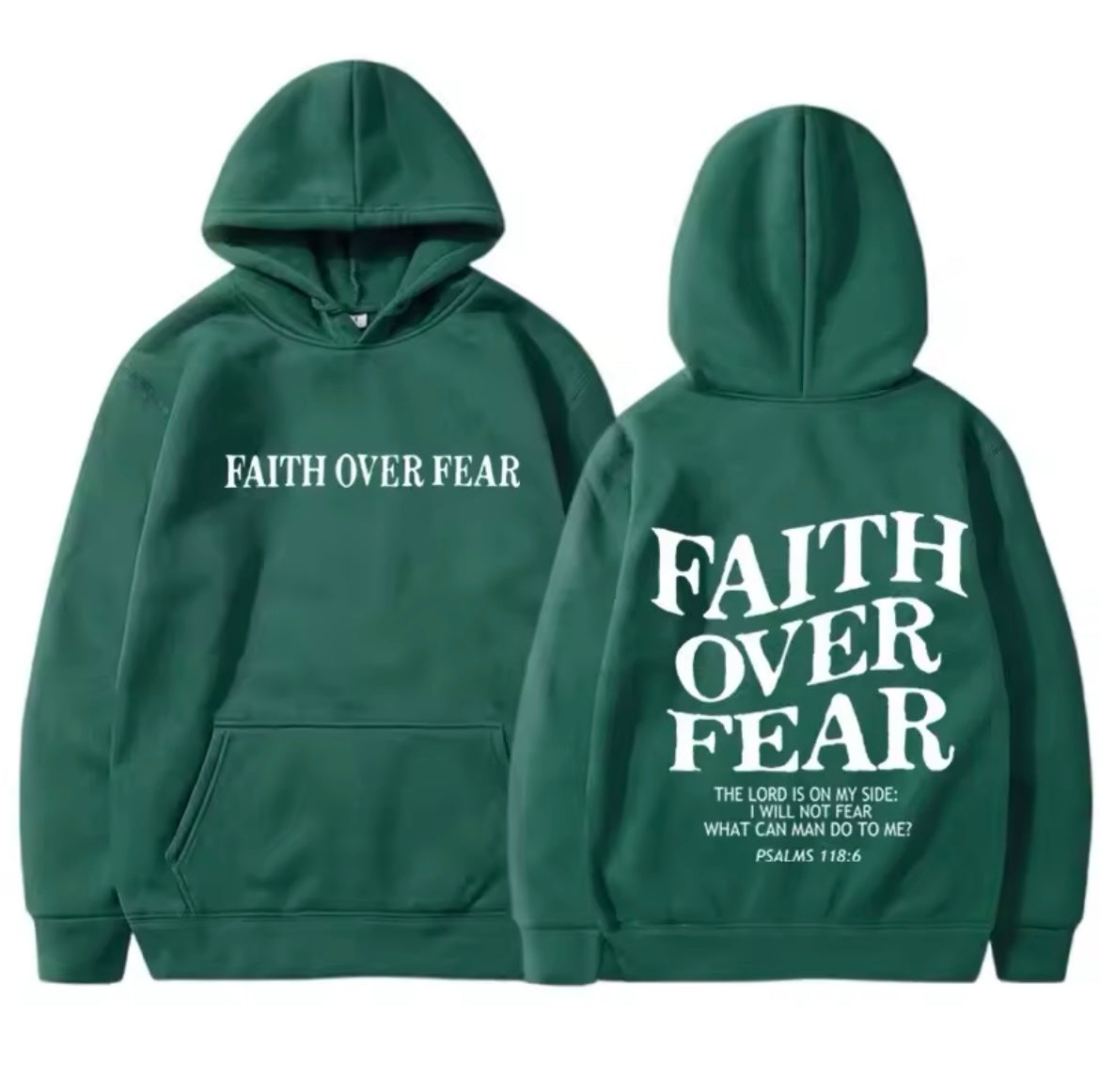 "FAITH OVER FEAR" Hoodie