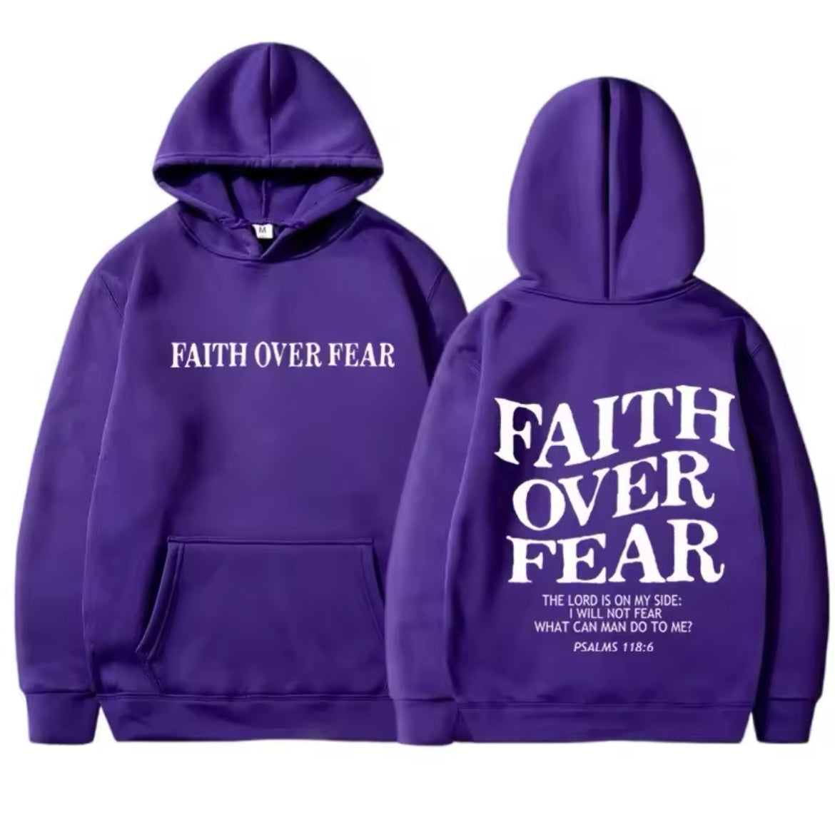 "FAITH OVER FEAR" Hoodie